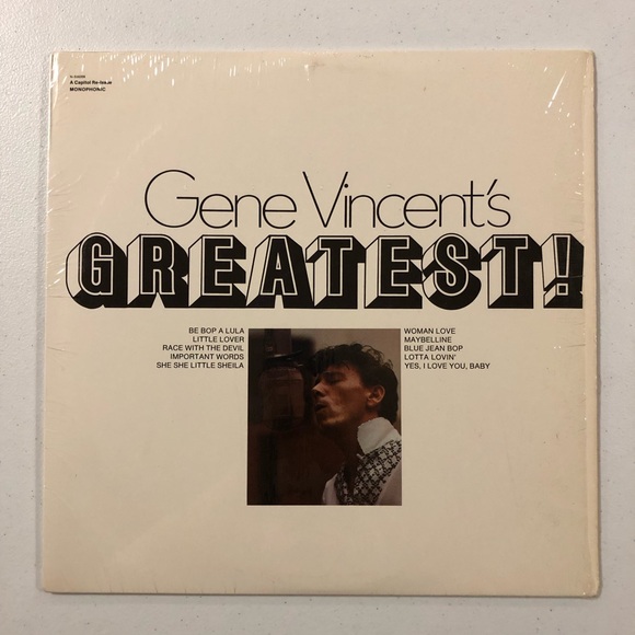 Other - 12” LP Vinyl Record  GENE VINCENT’s  Greatest